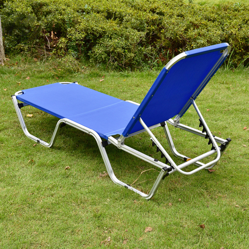 Aluminum design manufactures beach summer chair foldable low