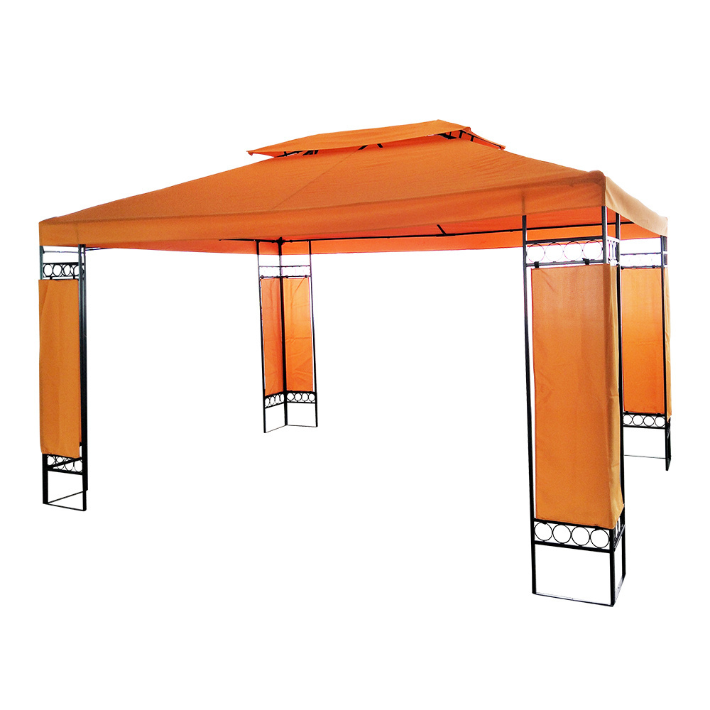 Chinese 4x3m garden tent gazebo outdoor pavilion weight aluminium