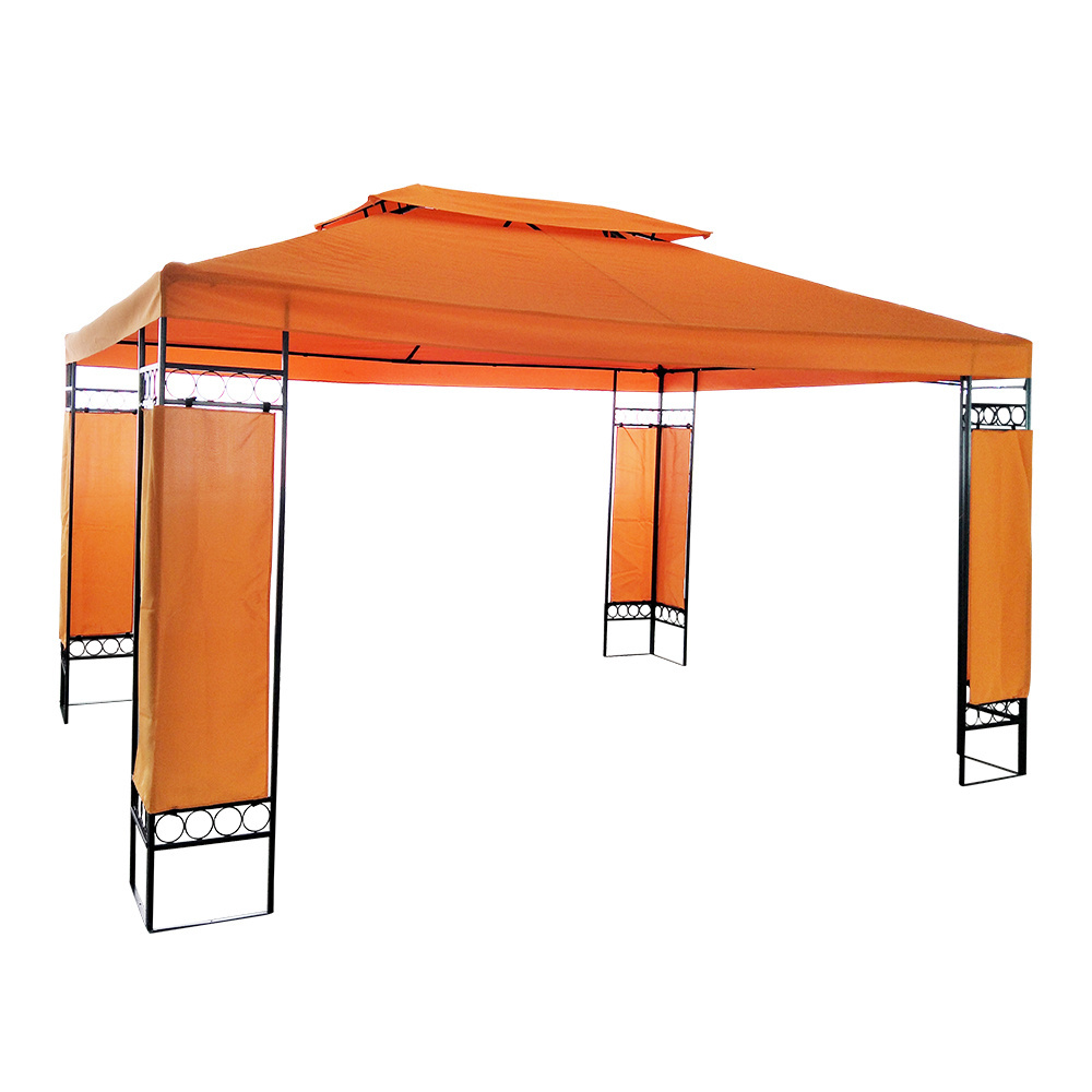 Chinese 4x3m garden tent gazebo outdoor pavilion weight aluminium