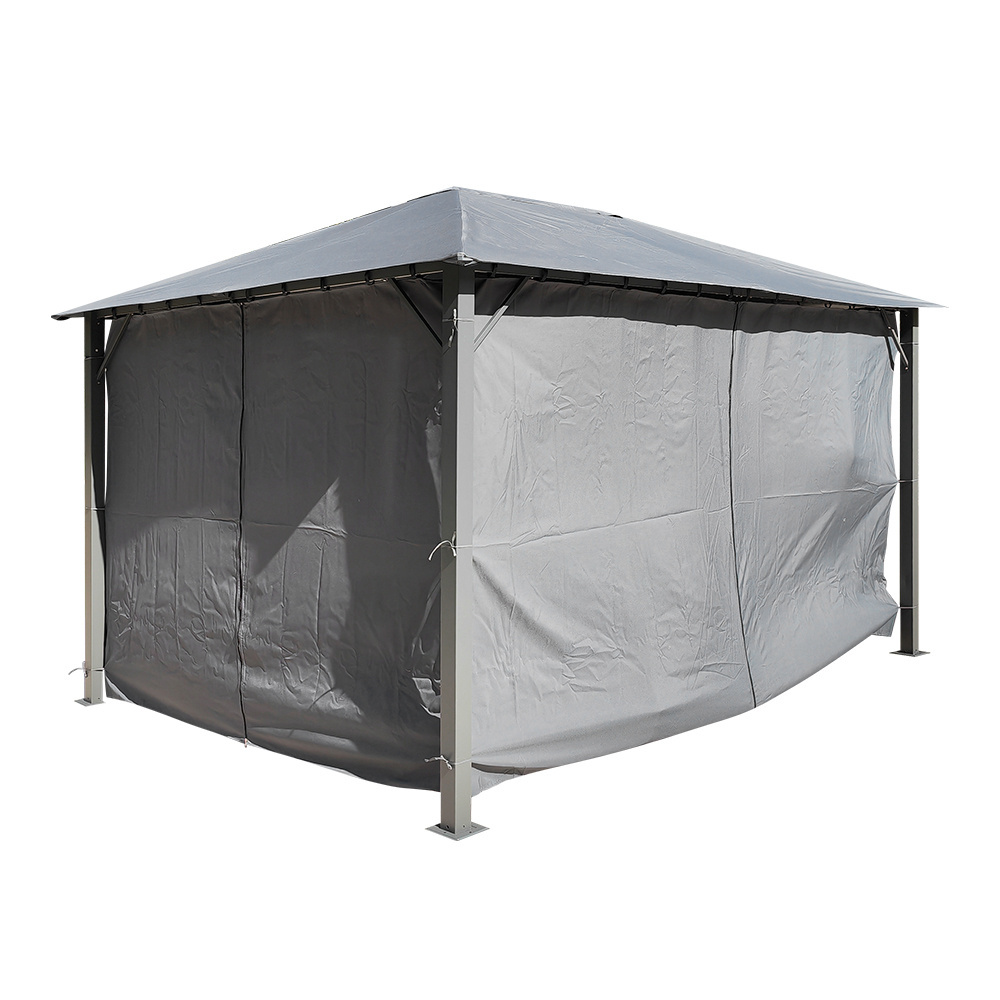 Wholesale modern outdoor durable grand grey waterproof curtain gazebo