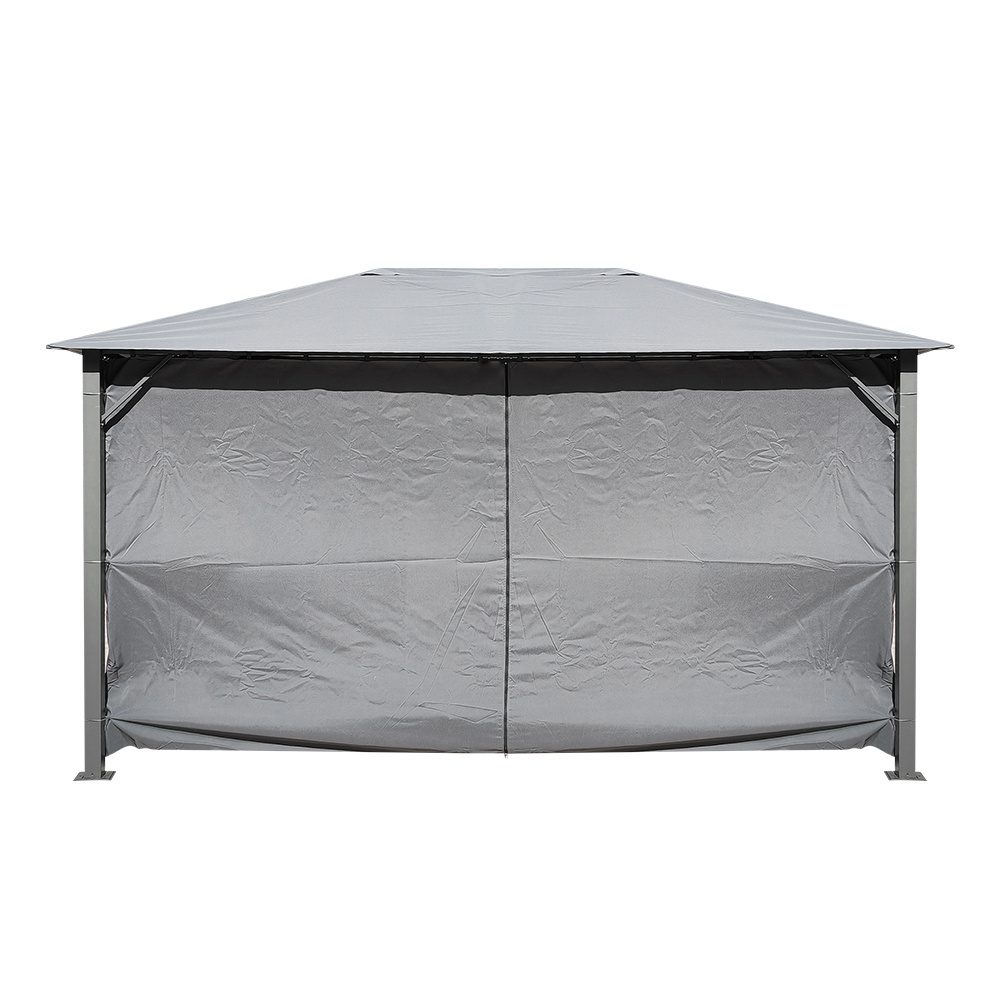 Wholesale modern outdoor durable grand grey waterproof curtain gazebo