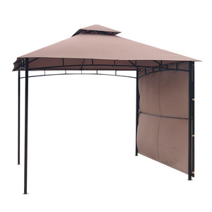 Customized garden iron polyester pvc coated waterproof gazebo for sale