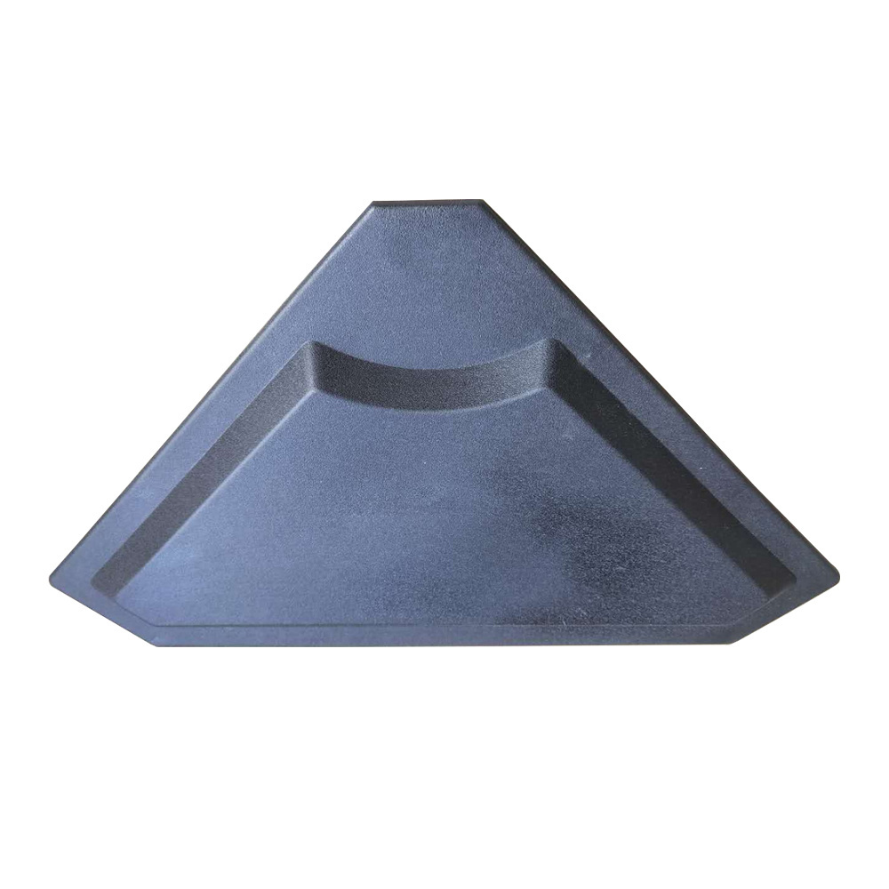 Garden outdoor patio black plastic triangle big umbrella stands base