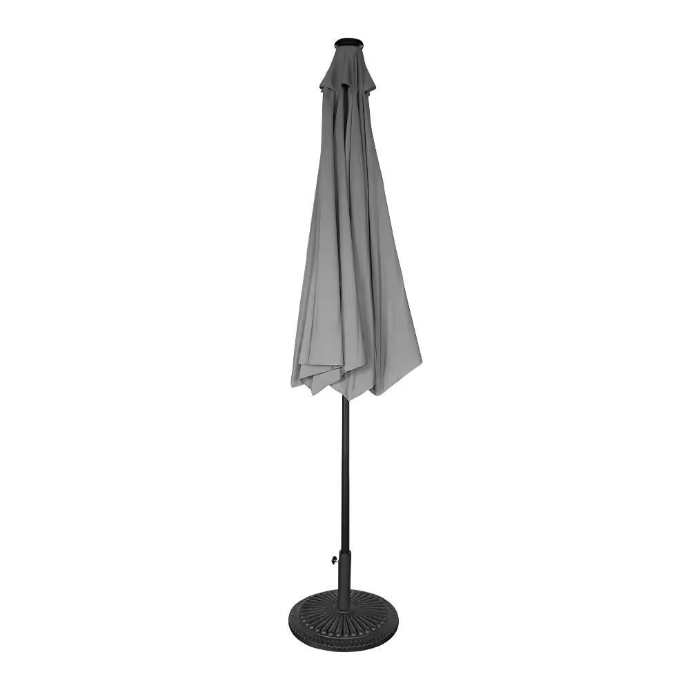 High quality garden 3M outdoor patio led solar sun umbrella on sale