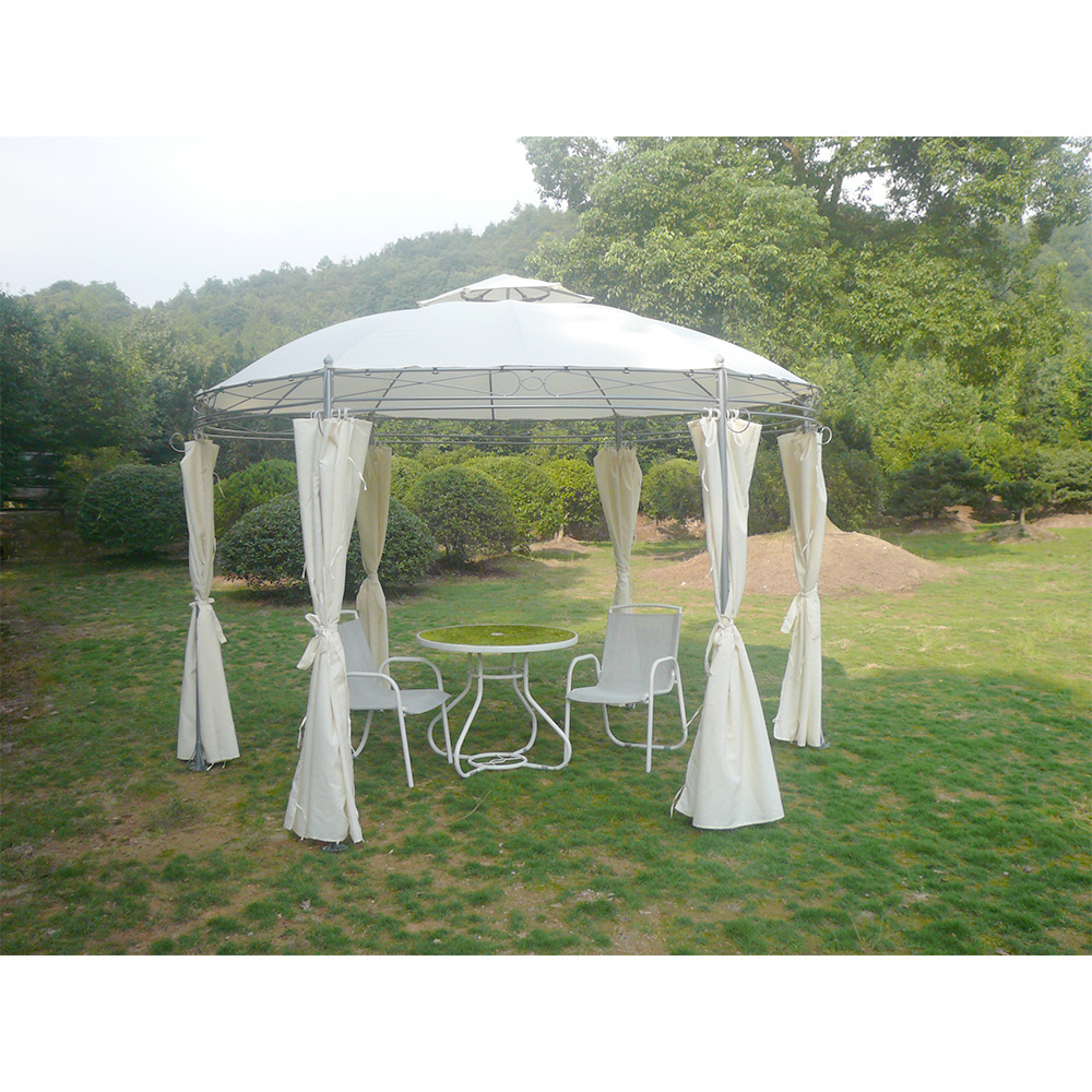 Garden round metal gazebo G1021