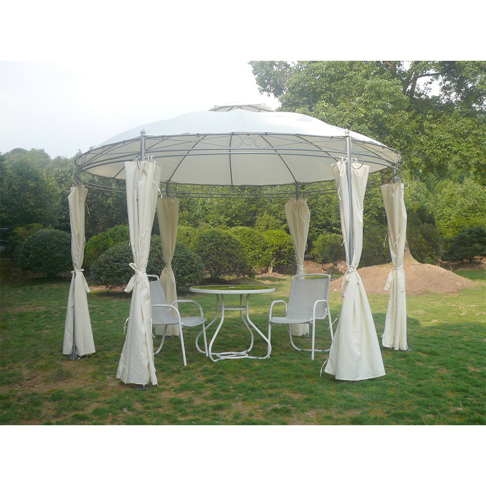 Garden round metal gazebo G1021