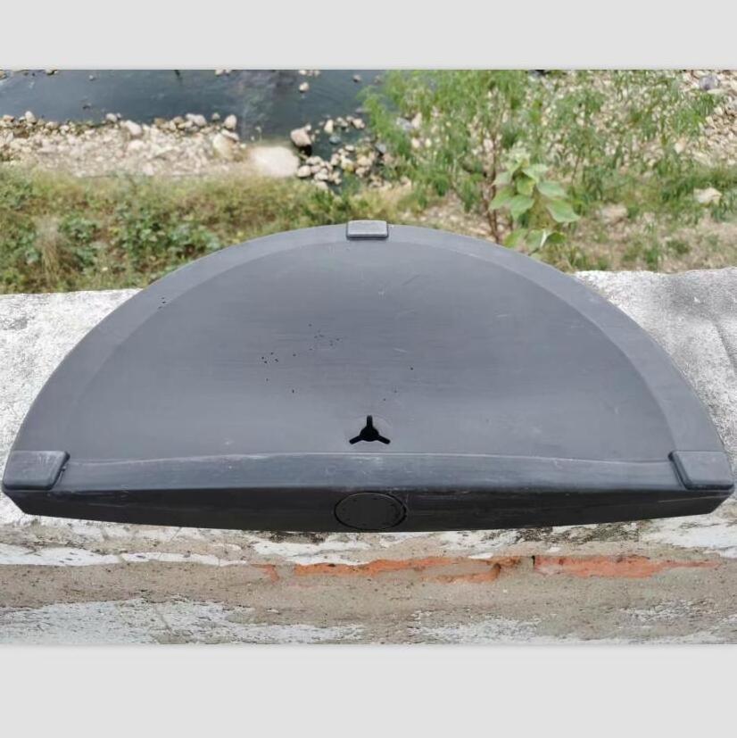 Half round PE cement umbrella base