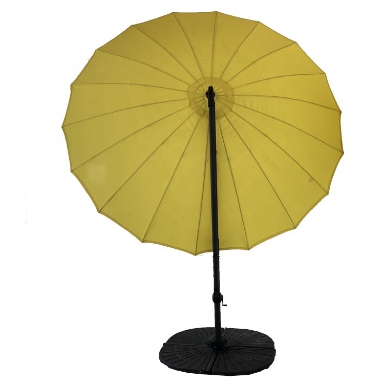 Patio contemporary park garden sun shade waterproof umbrella for sale