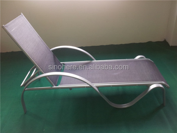 Mesh Aluminum Sun Lounge Chair