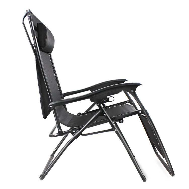 High Quality Outdoor Zero Gravity Folding Beach Chair Lounge Recliner