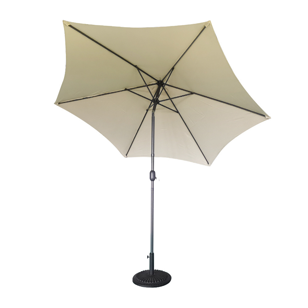 Promotional cheap outdoor beach sombrilla para patio folding retractable sun umbrella parasol