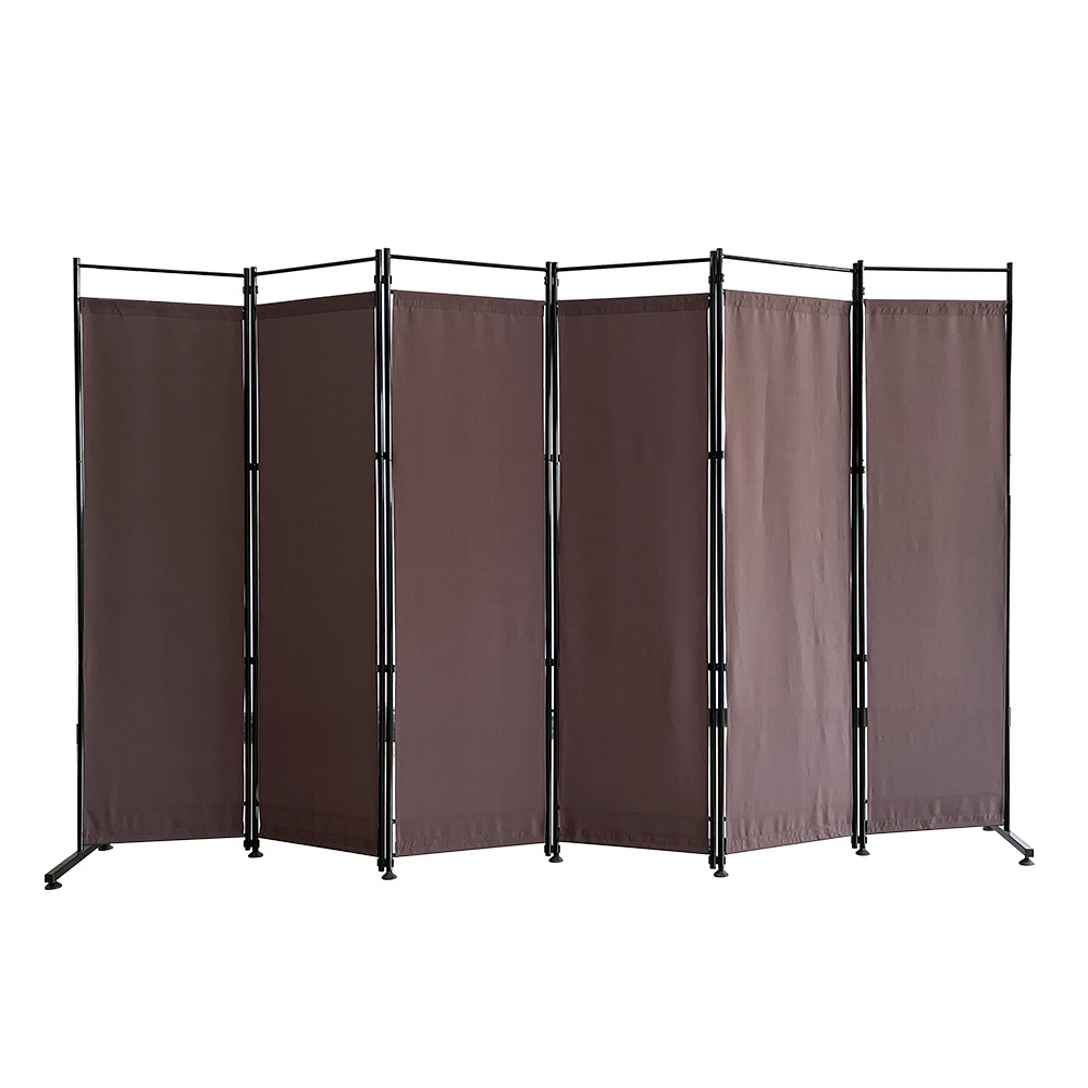 OEM Manufactory Provide Modern Waterproof Fabric 6 Panel Room Divider For Living Room