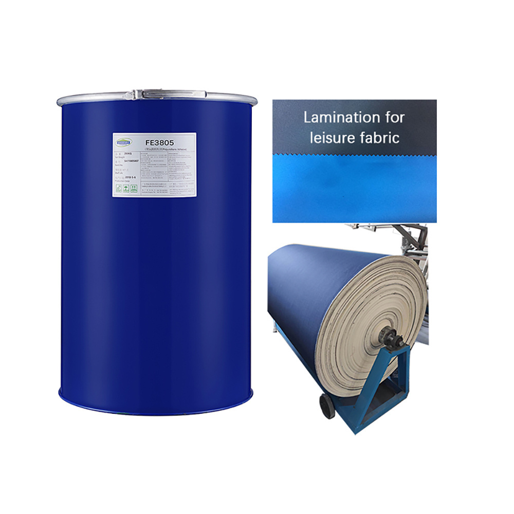 PUR hot melt adhesive for laminating Leisure fabric