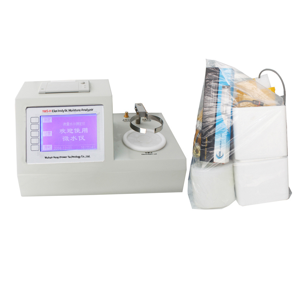 Insulation Oil Moisture Analyzer YWS Karl Fischer Cullen Way Water Content Tester