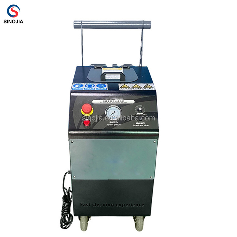 Good Comment  Dry Ice Cleaner / CO2 Dry Ice Blasting Machine Remove Rust and Oil for Car