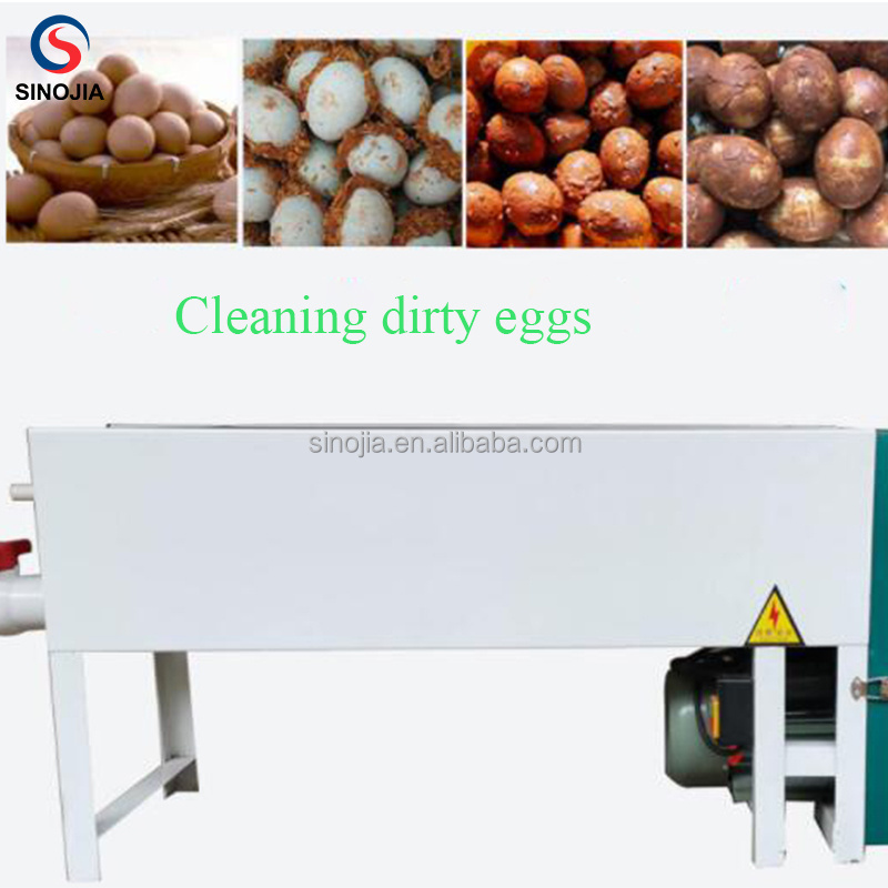 Factory Supply Nylon Brush Roller Egg Washing Machine / Chicken Egg Cleaning Machine / Egg Cleaner for Farm Industry