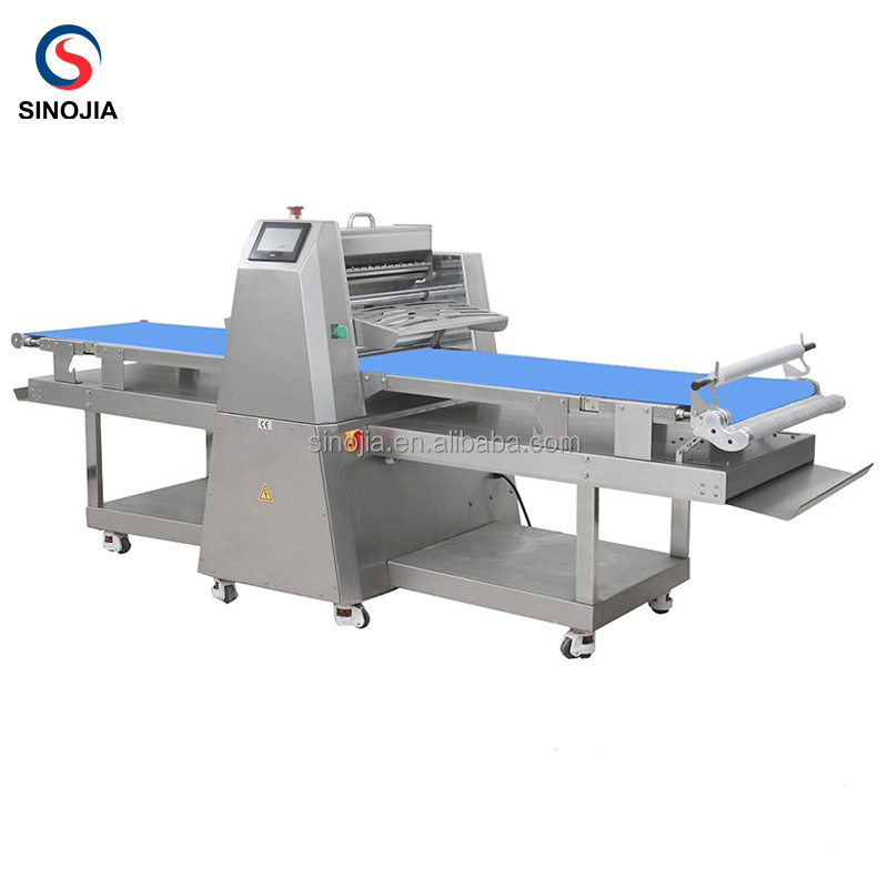 Best Quality Puff Pastry Dough Sheeter Machine / Full Automatic Puff Pastry Making Machine