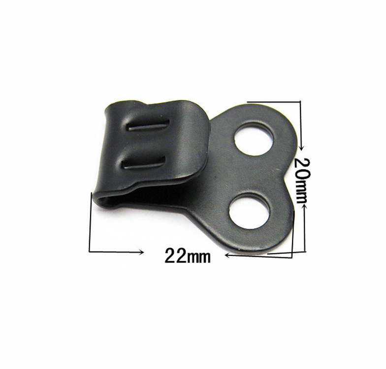 Safety Quality Approved Zinc Alloy Metal Buckle Shoe Lace Double Hole Hooks for Safety Shoes