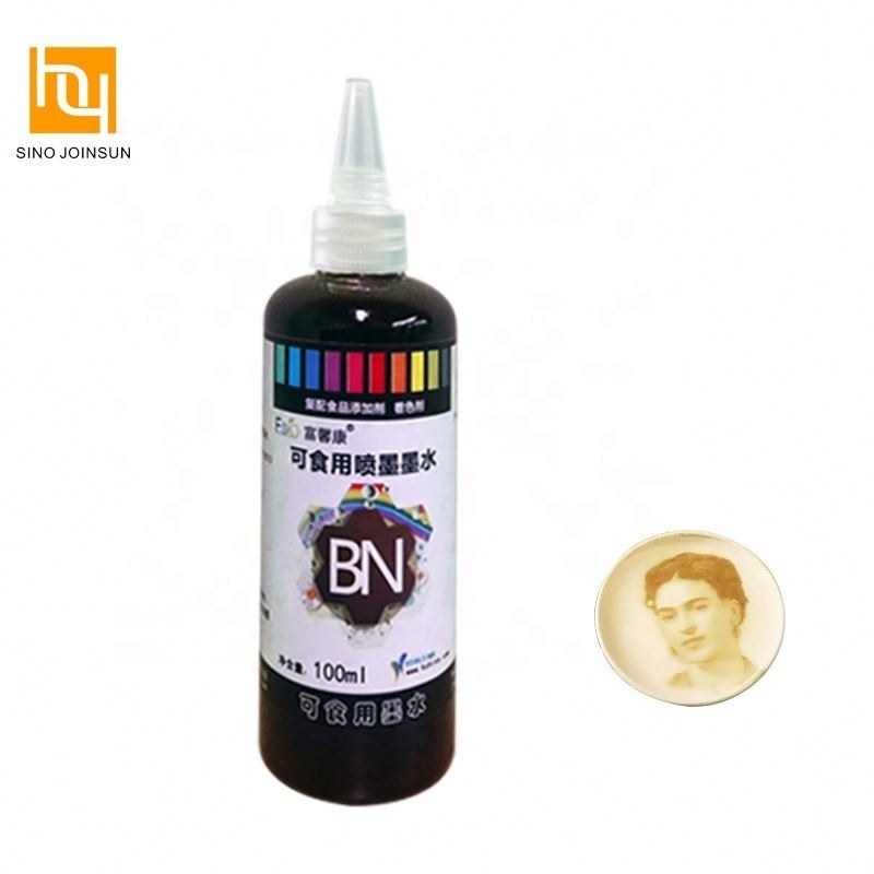 Hot Sell Candy Edible Ink Printer Edible Ink Refill Cartridges Edible Sugar Paper Edible Ink Cake Printing