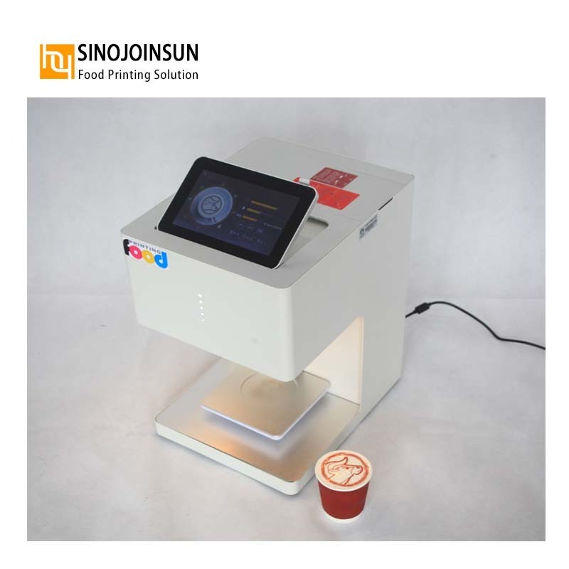 Cheap price China made coffee printer with edible ink ink cartridge 3d food printer