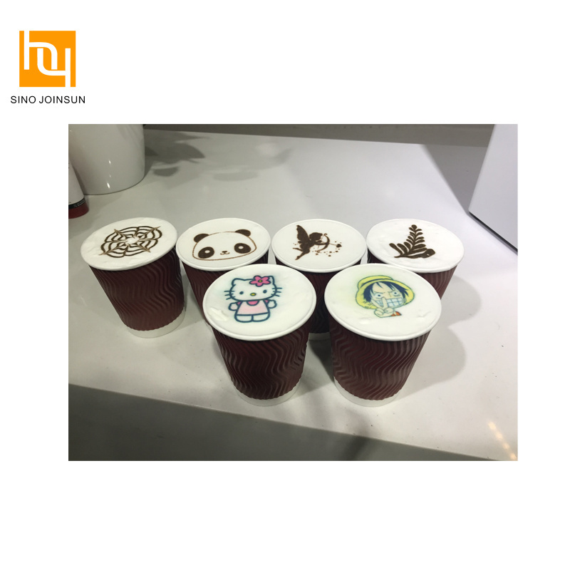 Edible Coffee Selfie Latte Art Printing Machine