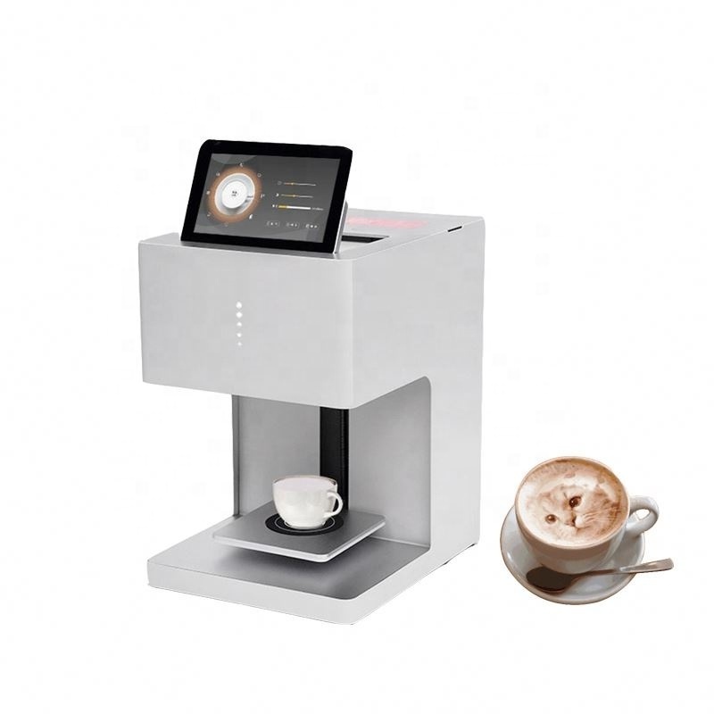 2024 Hot Sale New Edible Coffee Art Printer For Creative Coffee Shop Wifi Connect Smart Latte Art Coffee Printer