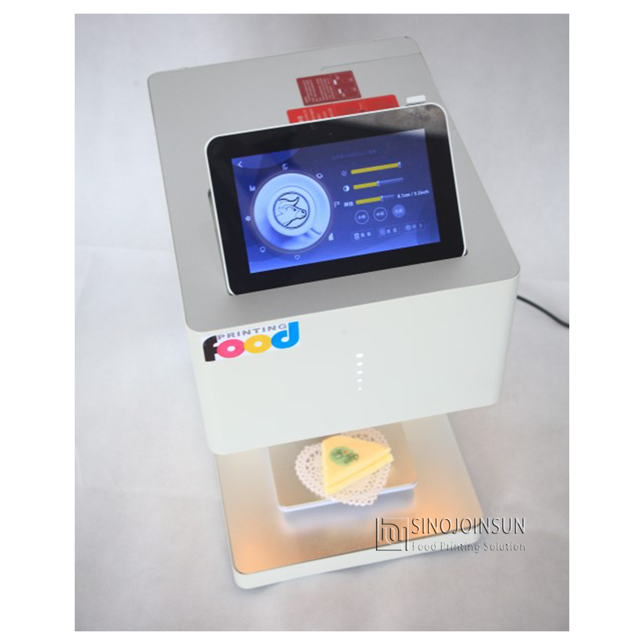 Food grade coffee latte art printer portable coffee printer face machine price