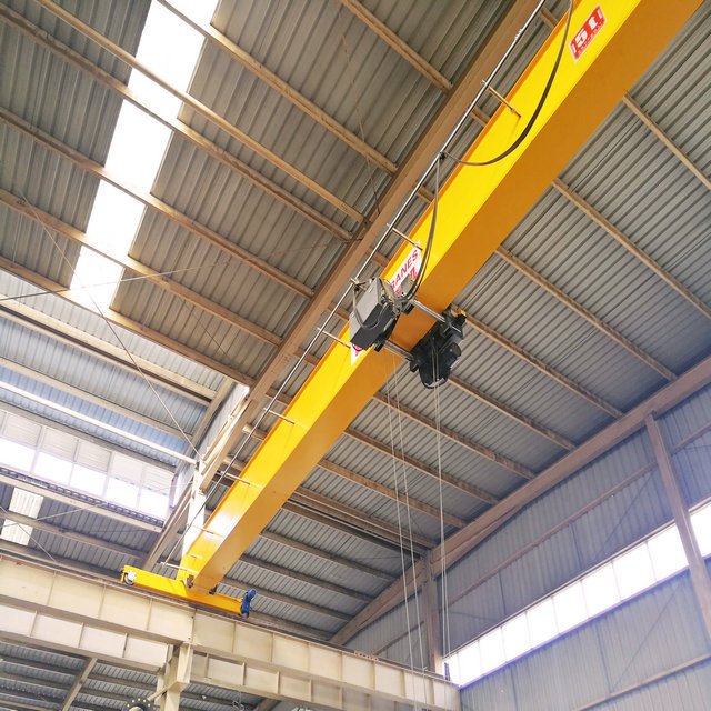 Concrete Pillar Industry 2.5 ton 5 ton 7.5ton 9 ton Rail Mounted Single Girder Overhead Crane Price