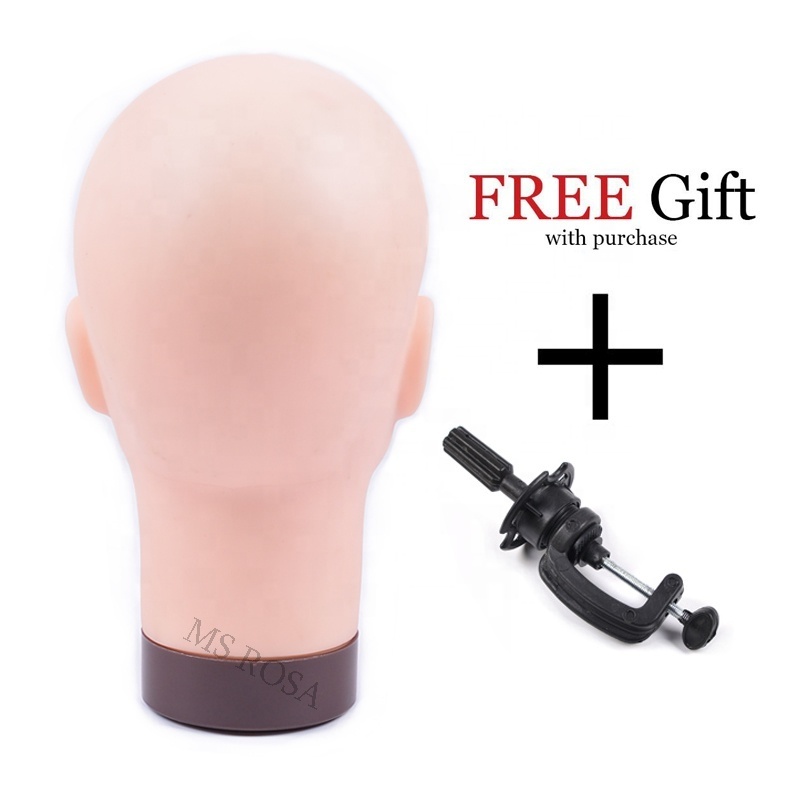 Female Mannequin Head Styrofoam Head Stand Plastic Mannequin Head for Wigs Display