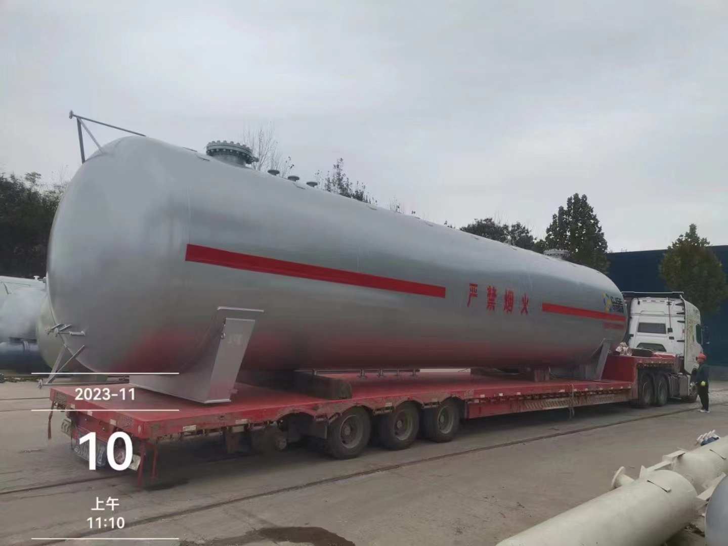 3000m3 1500ton LPG Propane Butane Gas Spherical Storage Tank Egypt