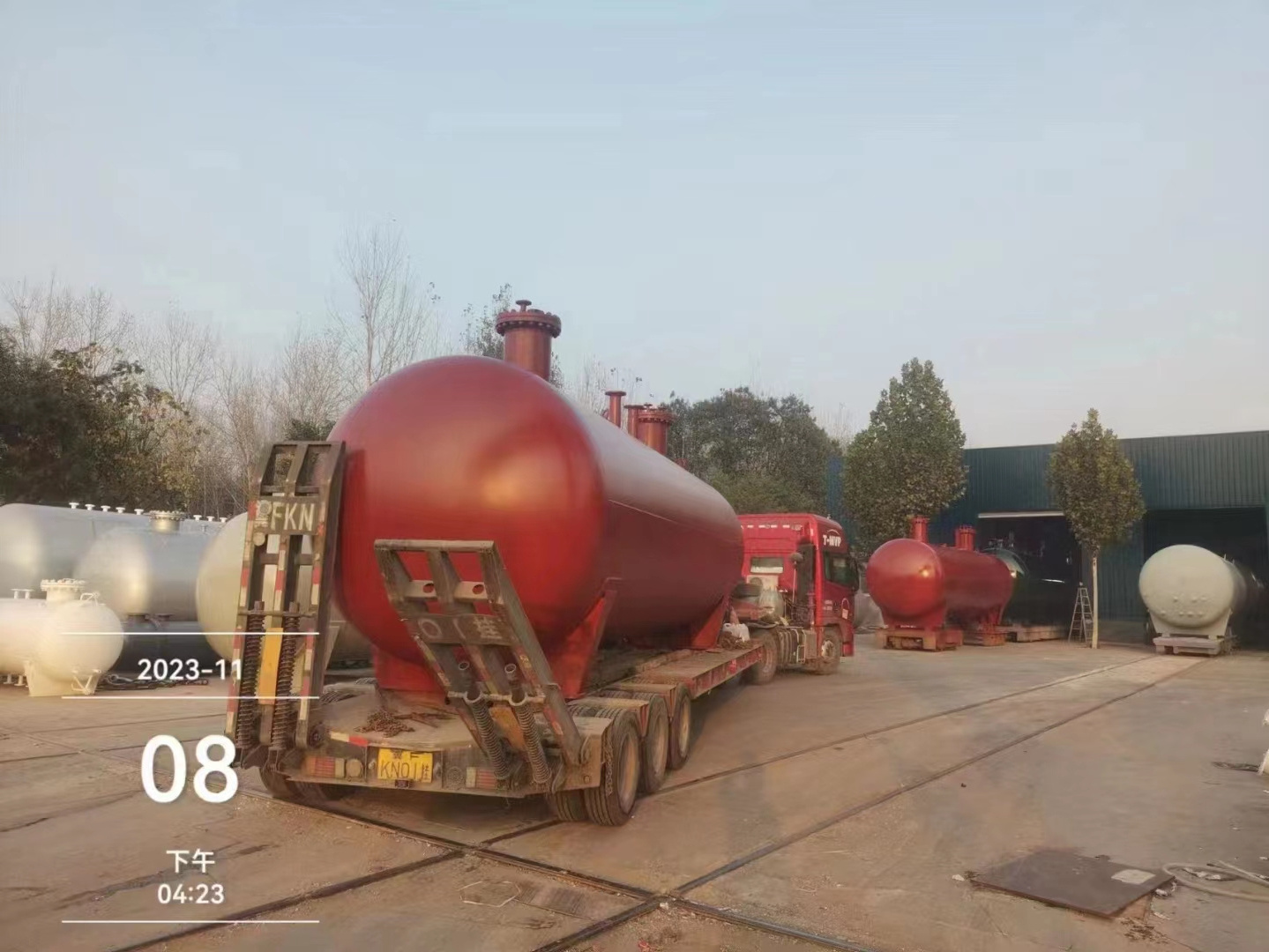 Cryogenic Lox Lin Lco2 Lnh3 Chloromethane Propane Butane Chloroeth Sphere Pressure Vessel Storage Tank LNG LPG Spherical Tank fo