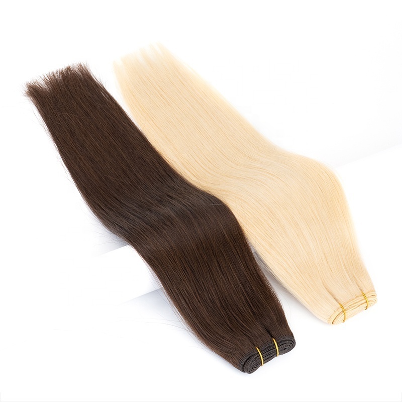 100 g/piece Cuticle Aligned Russian Virgin Hair Weft Extensions 22