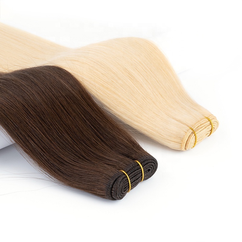 100 g/piece Cuticle Aligned Russian Virgin Hair Weft Extensions 22