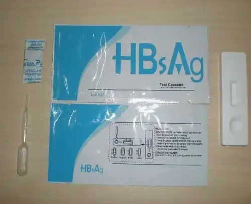 High quality Hepatitis B Surface Antigen Test Kits One Step HBsAg Rapid Diagnostic Test Kits HBsAg Test Strip