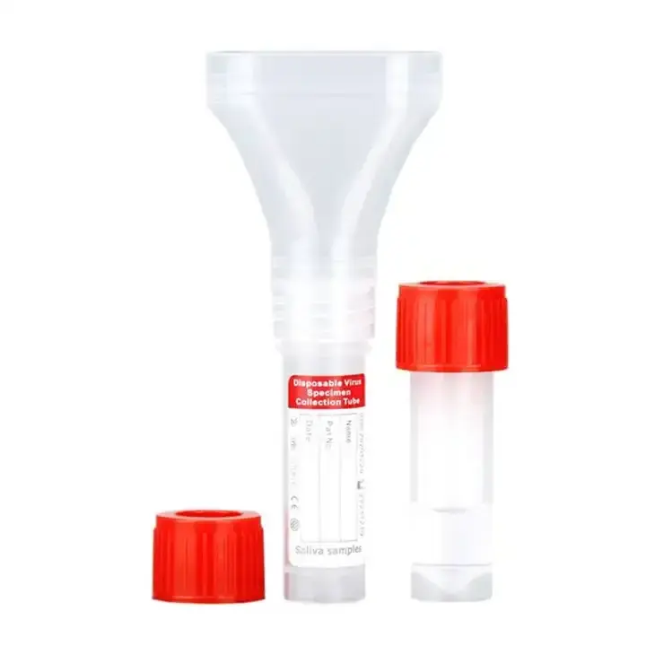 High quality Viral Transport Medium Tube Specimen Collection Saliva Collection Funnel kit Saliva Collector