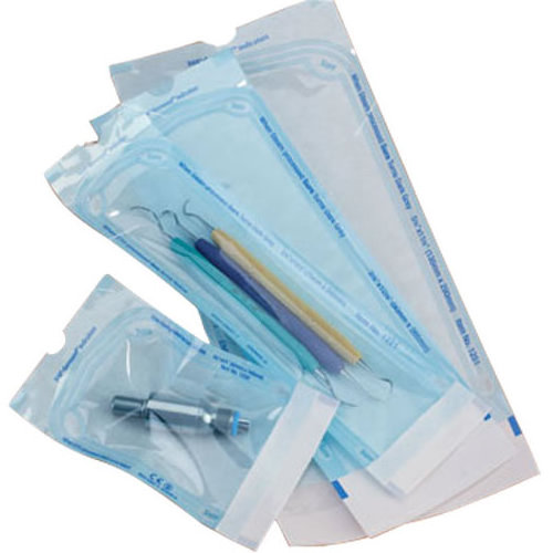 Self Sealing dry heat selfsealing sterilization pouches for Medical /dental/beauty salon/nail