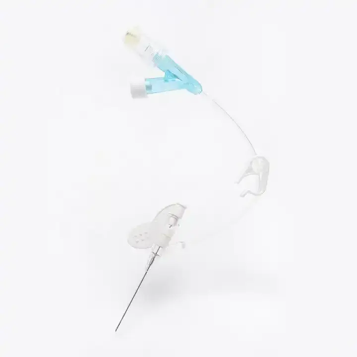 Popular size 18g 20g 22g 24g safety medical iv cannula with port