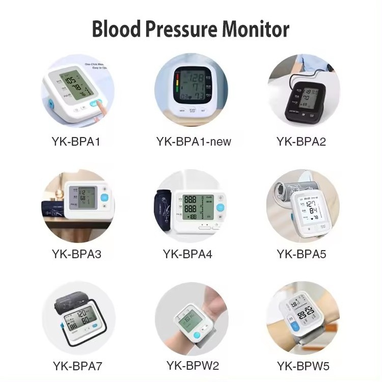 Large LCD upper cuff bp machine blood pressure monitor arm sphygmomanometer baumanometro tensiometro digital de brazo dedo