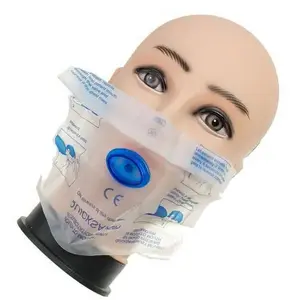 CPR Resuscitation Mask Mouth to Mouth Respirator Face Shield with One Way Valve