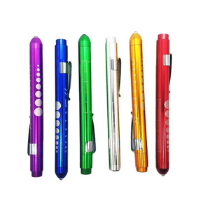 Flashlight Led Pen Light with Pupil Gauge, Edical Pen Torch for Nurses, Led Medical Penlight for Doctors