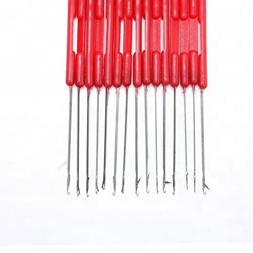 100pcs /pack Latch Hook Crochet Needle  Wig Extension Supplies Hair Extensions Wigs