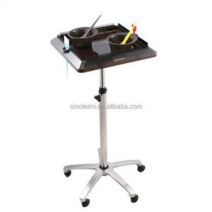 wholesale hair salon Multi-purpose Wig Bracket Cart Movable hairdressing Hair Extension Tool Tray Hair Tool Cart