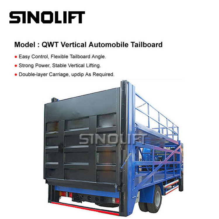 Sinolift QWT Foldaway Aluminum truck tail lift