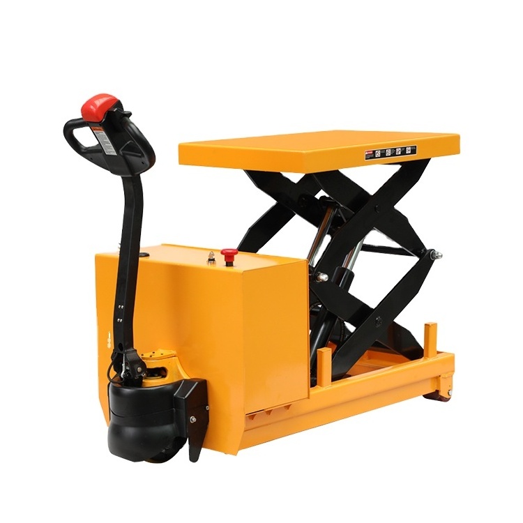 Sinolift EMT series Full electric scissor lift table truck