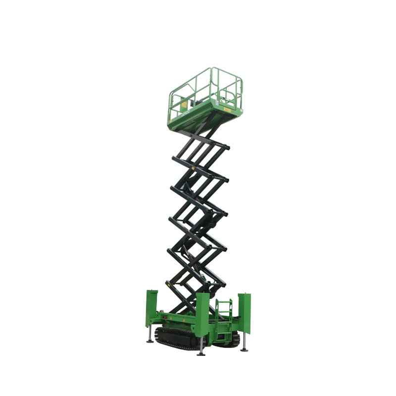 MORN 4m 6m 8m 10m 12m hydraulic crawler scissor lift working platform rough terrain personal electric tracked scissor lift