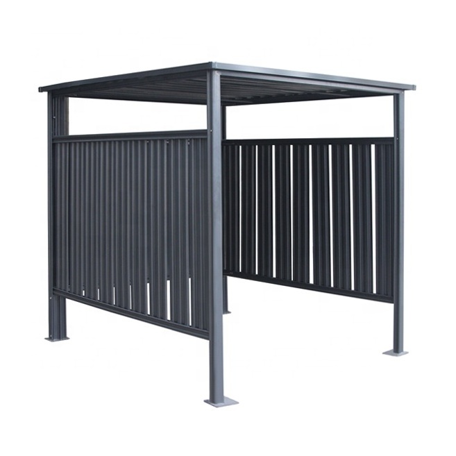 Hot Selling Easily Installed Metal Bicycle Parking Shelter Motorcycle Shed