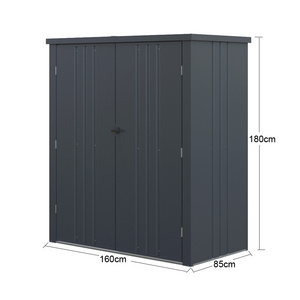 waterproof indoor and outdoor metal storage box sheds