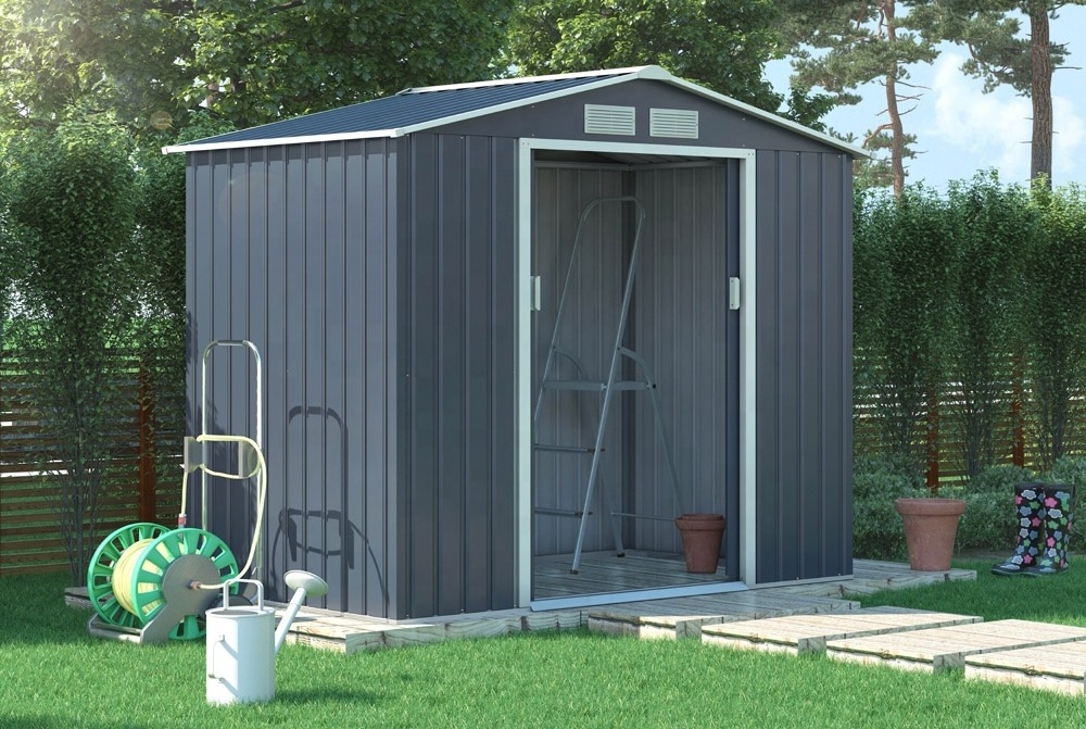 DIY Durable Outdoor Storage Shed Garden Tool House with Popular Design