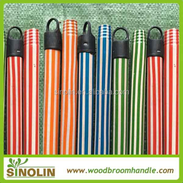 machine making PVC coated vietnam wooden mop handle with viet coconut bamboo outdoor broom long stick and wood pole for turkey