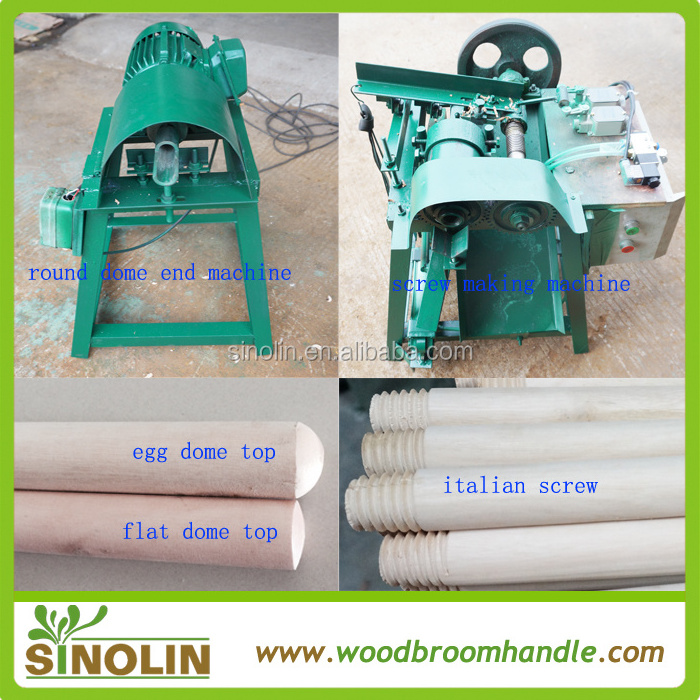 machine to make wooden broom stick,broom handle